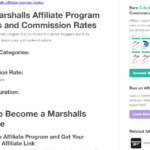 How to Earn Money Online with the Marshalls Affiliate Program Using Instagram